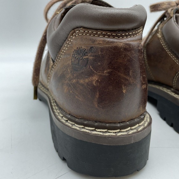 Vintage 1999 Timberland 83023 Retro Mt Oxfords Brown Leather Men\'s Size 8.5M main image 12